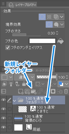 初心者向け Clip Studioでフチ 半透明のフチをつける方法 Ichisaeki Com